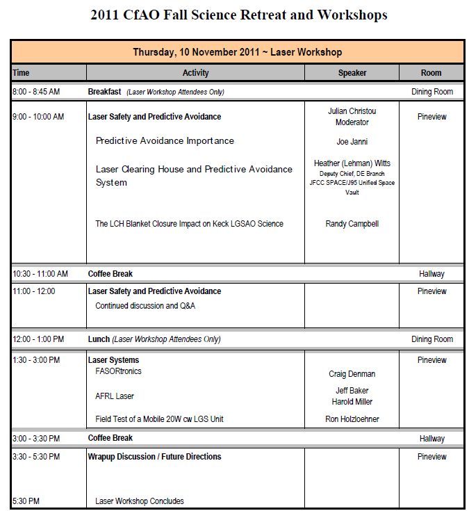 Agenda Page 2