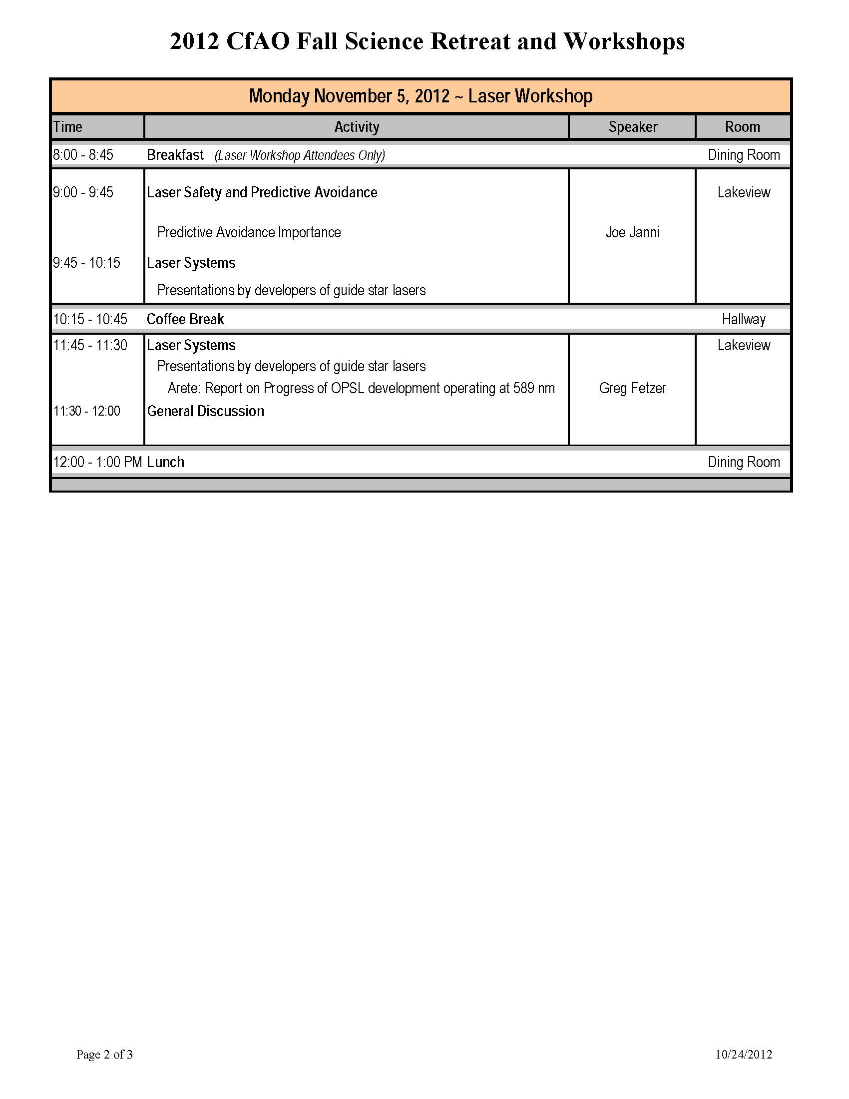 Agenda Page 2